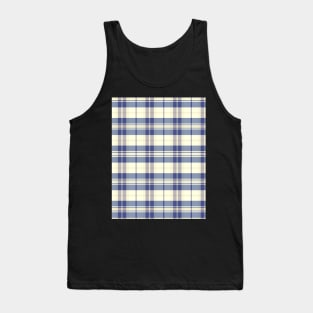 Sunset and Sunrise Aesthetic Arable 2 Hand Drawn Textured Plaid Pattern Tank Top